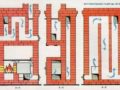 Печь из кирпича для дома: ориентиры выбора оптимального типа и примеры порядовок для самостоятельных мастеров