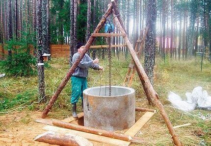 Копка колодца своими руками: виды колодезных конструкций + обзор лучших технологий рытья