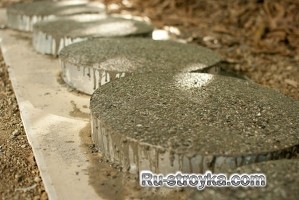 Дорожка из брусчатки своими руками
