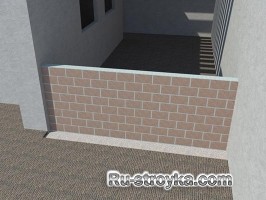 Кладка перегородок из кирпича Кладка перегородок из кирпича