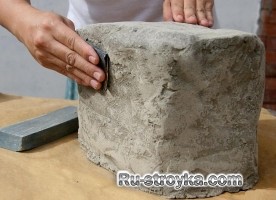 Как сделать искусственный камень.