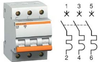 Двухполюсный и трехполюсный выключатели: назначение, характеристики, особенности монтажа