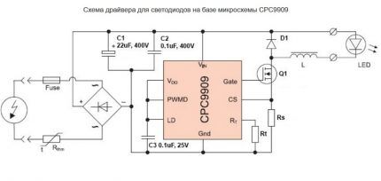 Как подобрать драйвер светодиодной лампы: виды, назначение + особенности подключения