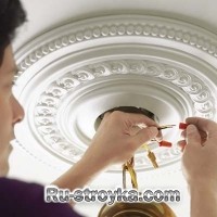 Как установить потолочные розетки Как установить потолочные розетки