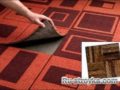 Монтаж ковровой плитки.