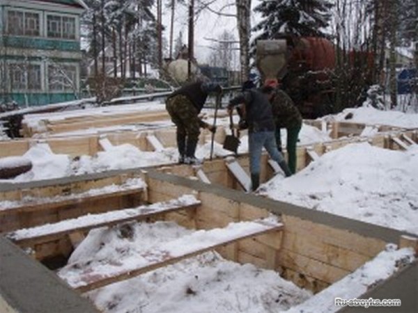 Какие технологии зимнего бетонирования сейчас применяют