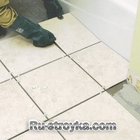 Укладка керамической плитки. Укладка керамической плитки.