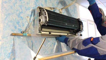 Устройство внутреннего блока сплит системы: как разобрать оборудование для прочистки и ремонта