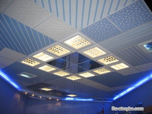 Как сделать потолок