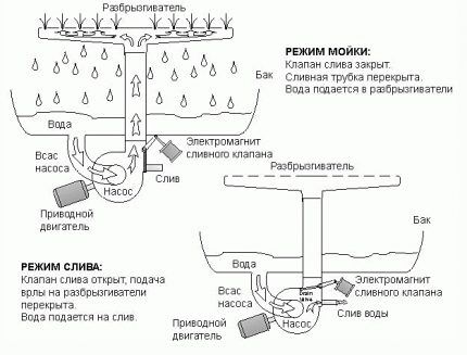 Устройство типовой посудомоечной машины: принцип работы и назначение основных узлов ПММ