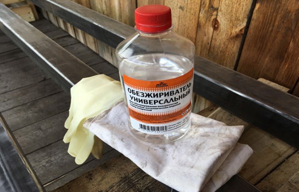 Как обезжирить поверхность перед покраской, склеиванием: эффективные средства и способы обработки