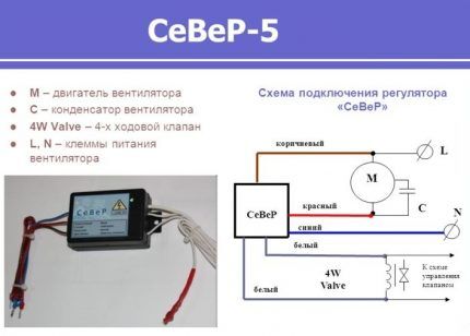 Регулятор скорости вращения вентилятора: виды устройства и правила подключения