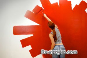 Покраска фасада дома